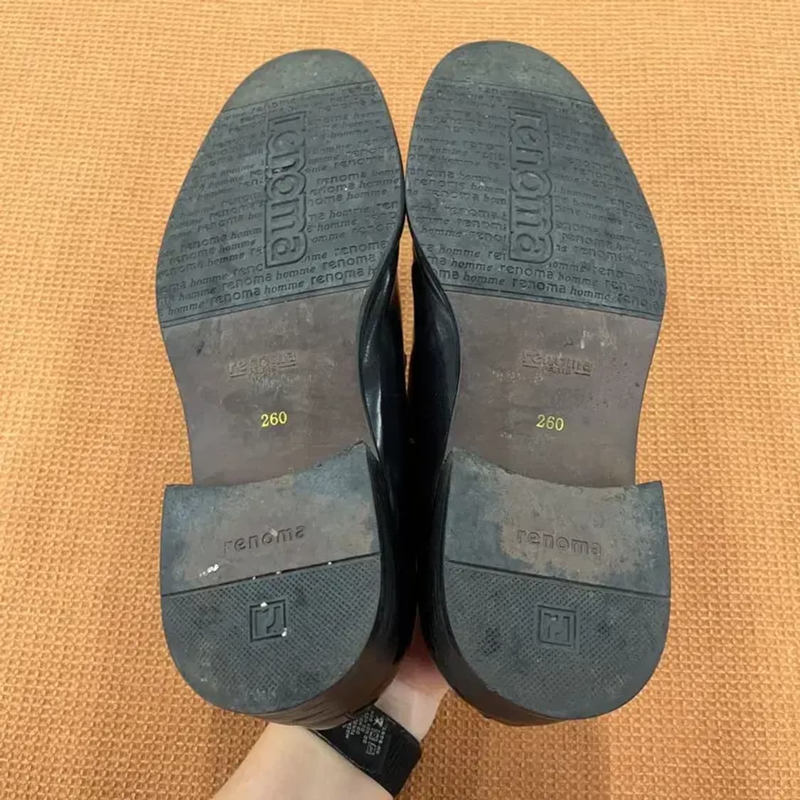레노마 블랙 남자 구두 로퍼 신발 G05360 상품이미지4