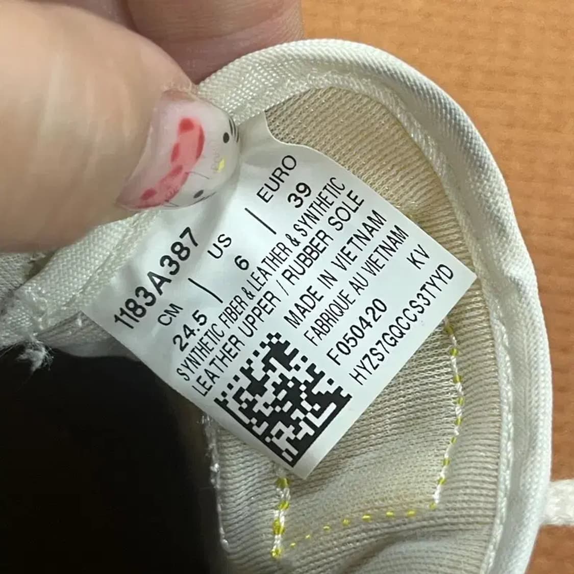 오니츠카타이거 헤신티 스니커즈 운동화 245 G05675 상품이미지5