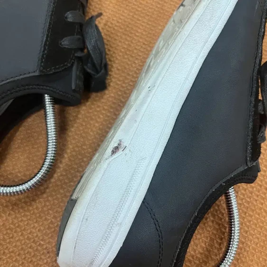 크로커다일 캐주얼 가죽 스니커즈 운동화 235 G05676 상품이미지7