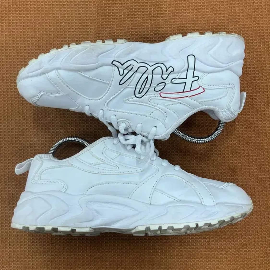 필라 FILA 화이트 어글리슈즈 운동화 여자 신발 240 G05752 상품이미지3