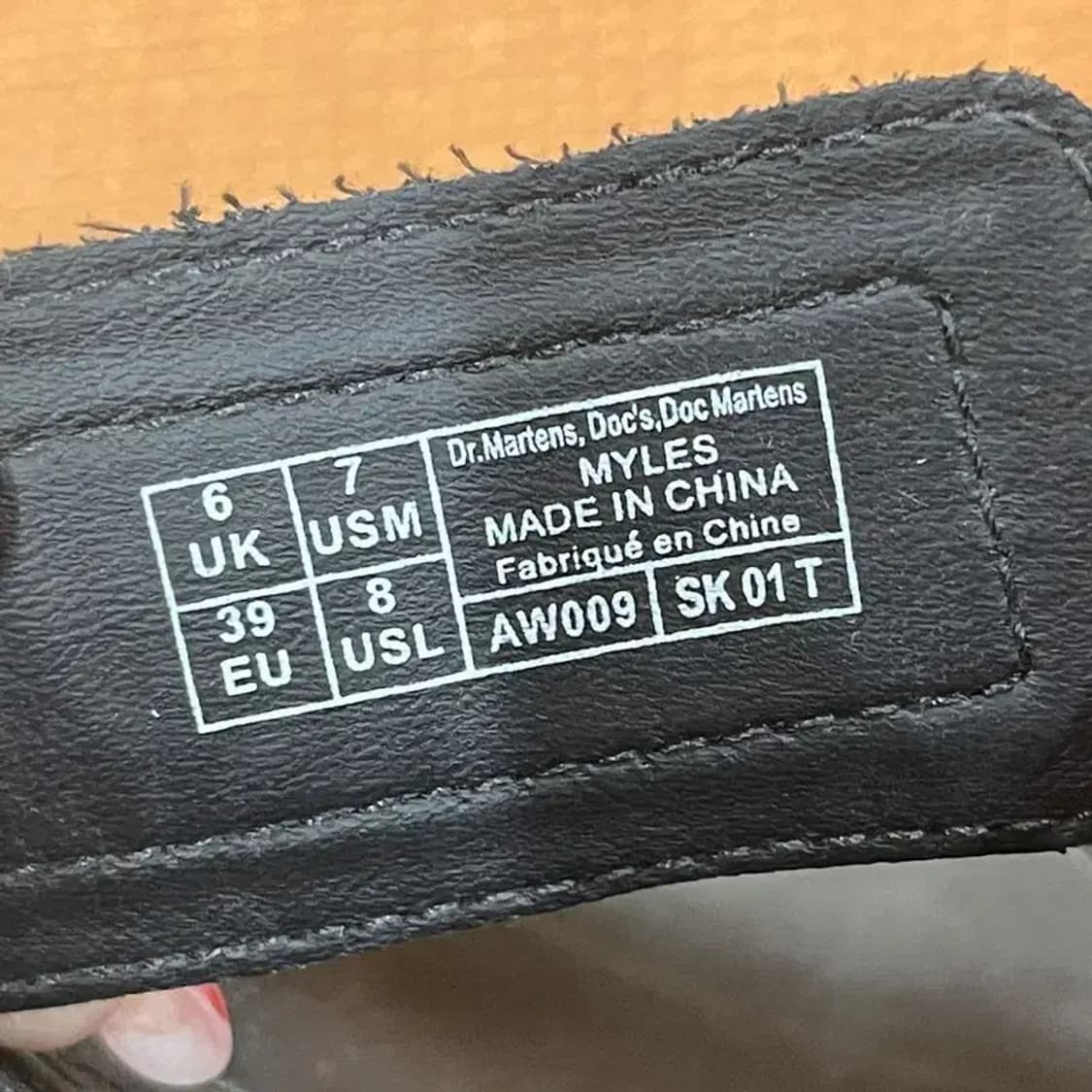 닥터마틴 마일즈 샌들 슬리퍼 UK6 G05890 상품이미지5