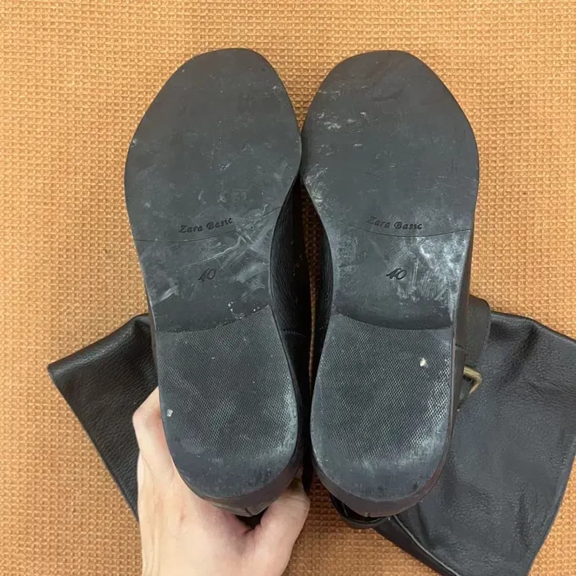 자라 ZARA 스트랩 미들 부츠 40 G05931 상품이미지4