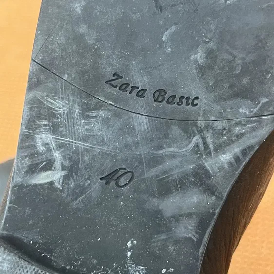 자라 ZARA 스트랩 미들 부츠 40 G05931 상품이미지5