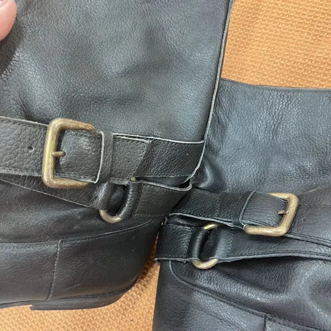 자라 ZARA 스트랩 미들 부츠 40 G05931 상품이미지7