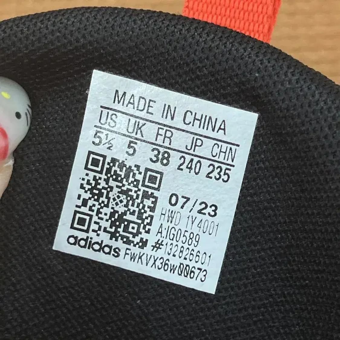 아디다스 액티브 프랙스 보아 운동화 240 G05973 상품이미지5