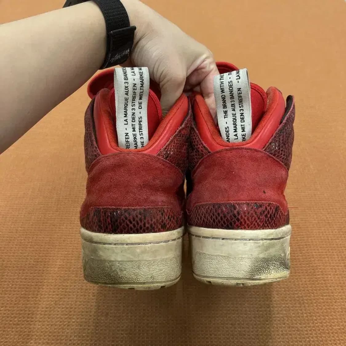 아디다스 오리지널스 런디엠씨 엘도라도 하이탑 스니커즈 265 G05988 상품이미지2