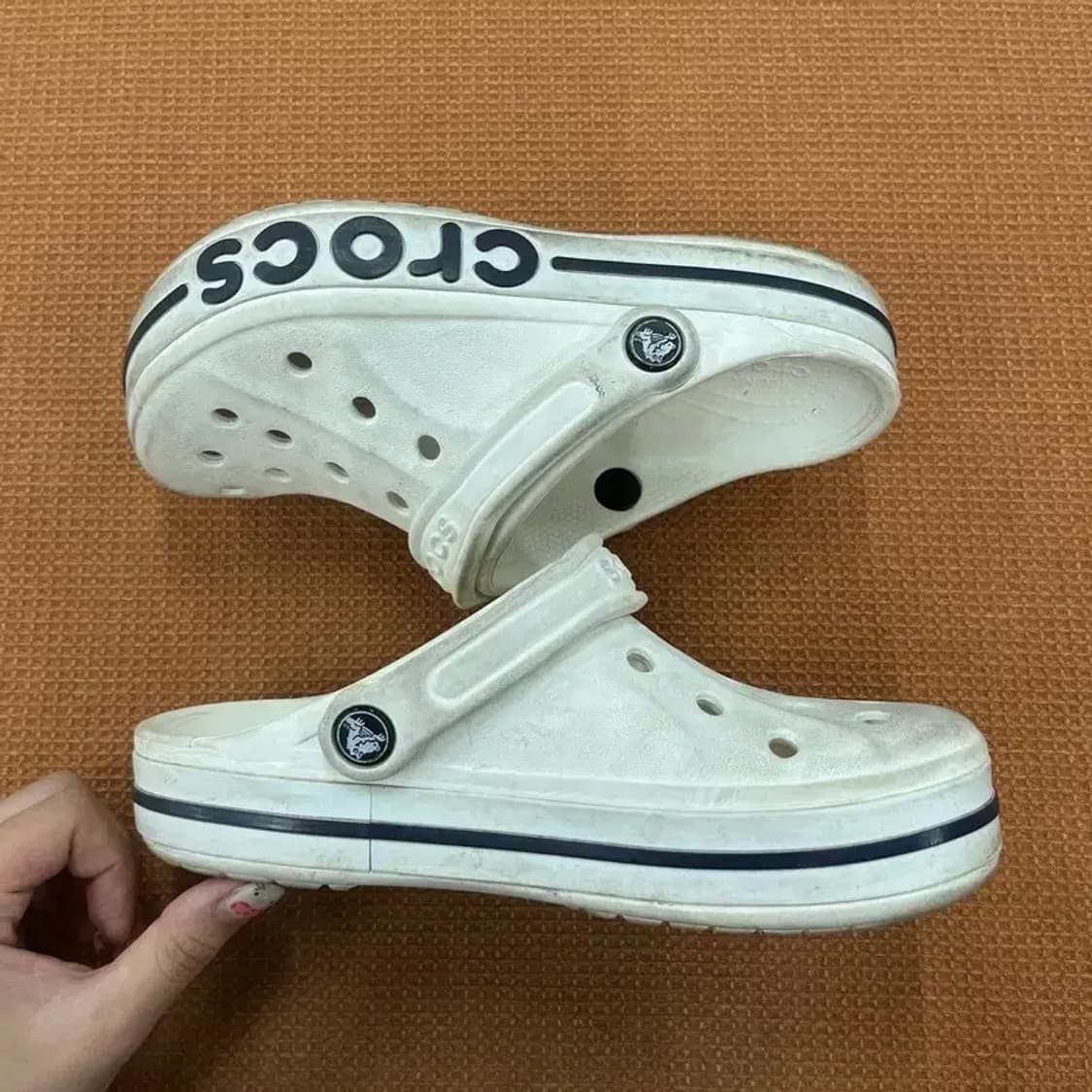 크록스 바야밴드 클로그 샌들 슬리퍼 W6 G05998 상품이미지3