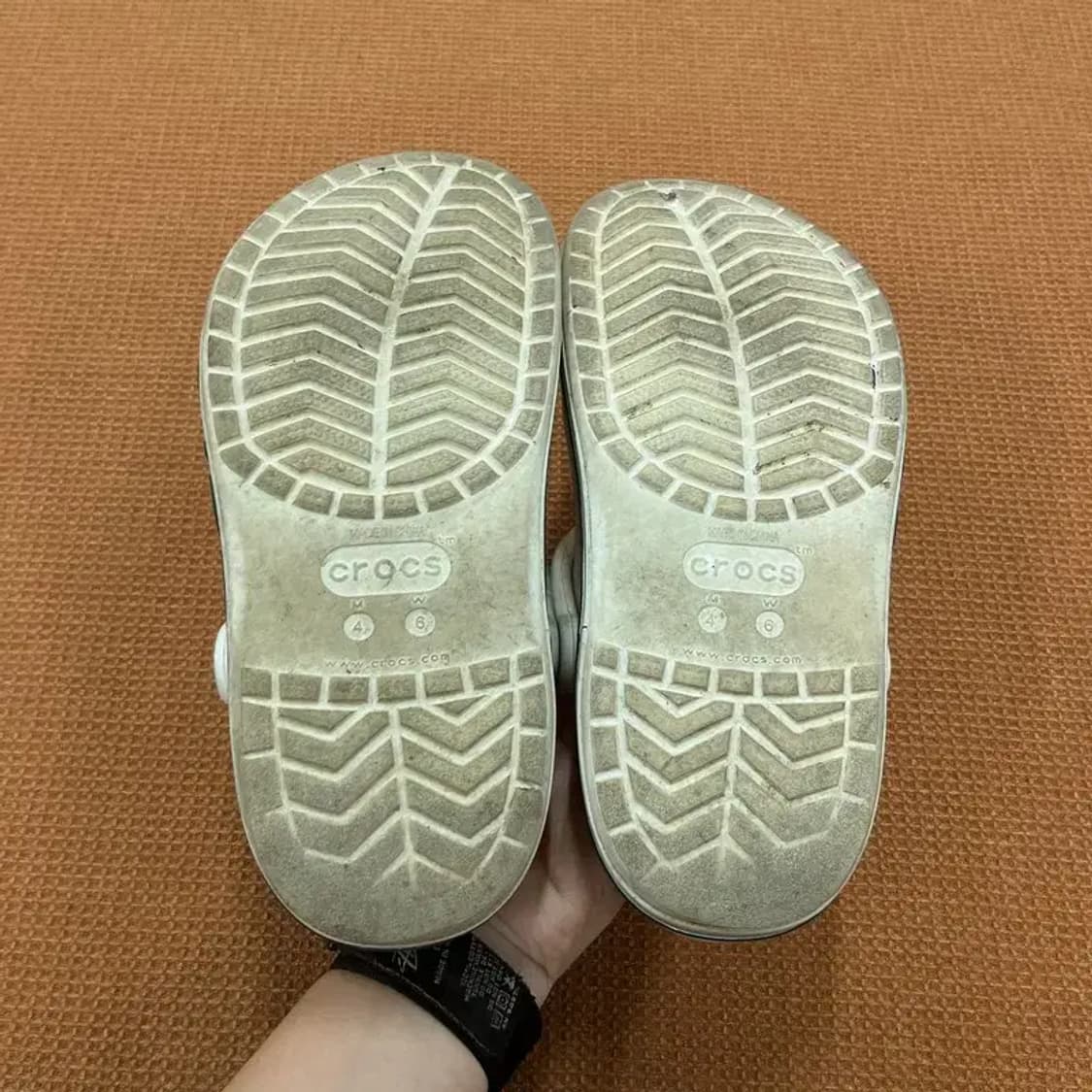 크록스 바야밴드 클로그 샌들 슬리퍼 W6 G05998 상품이미지4