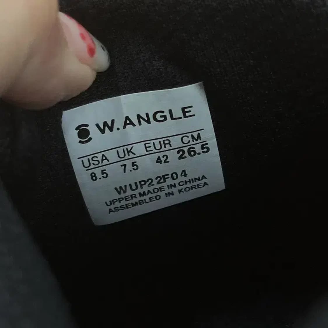 와이드앵글 류스 골프화 운동화 265 G06076 상품이미지5