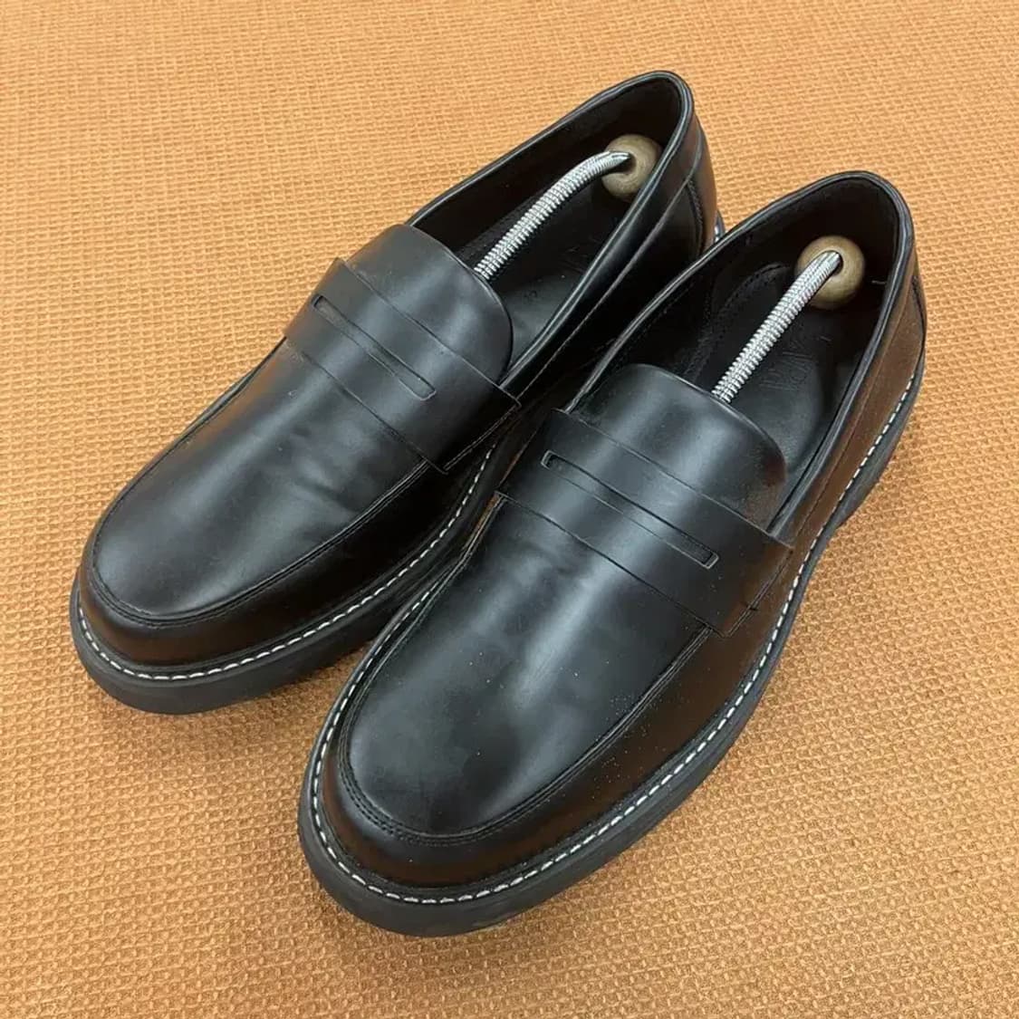 자라 ZARA 블랙 페니 로퍼 285 G06190 상품이미지1