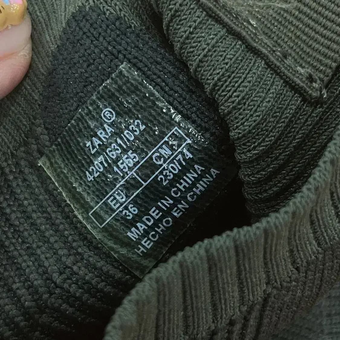 자라 ZARA 스피드러너 삭스 스니커즈 운동화 230 G06235 상품이미지5