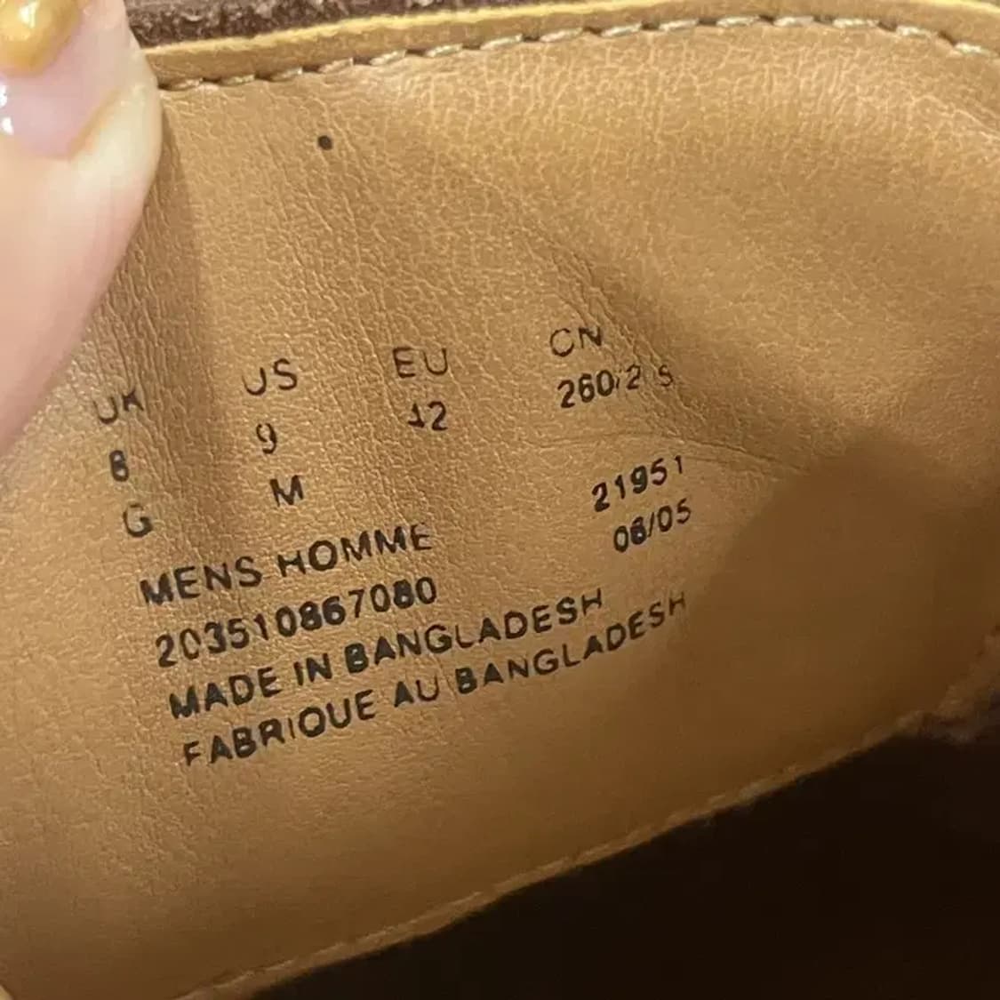 클락스 1825 남성 정장구두 윙팁 로퍼 260 G06334 상품이미지6
