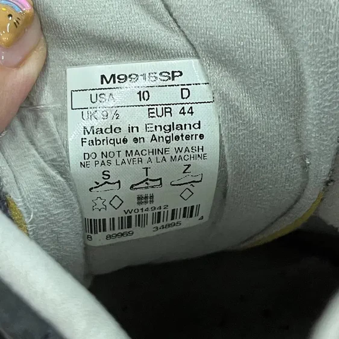 뉴발란스 9915 스니커즈 운동화 EU44 G06385 상품이미지5