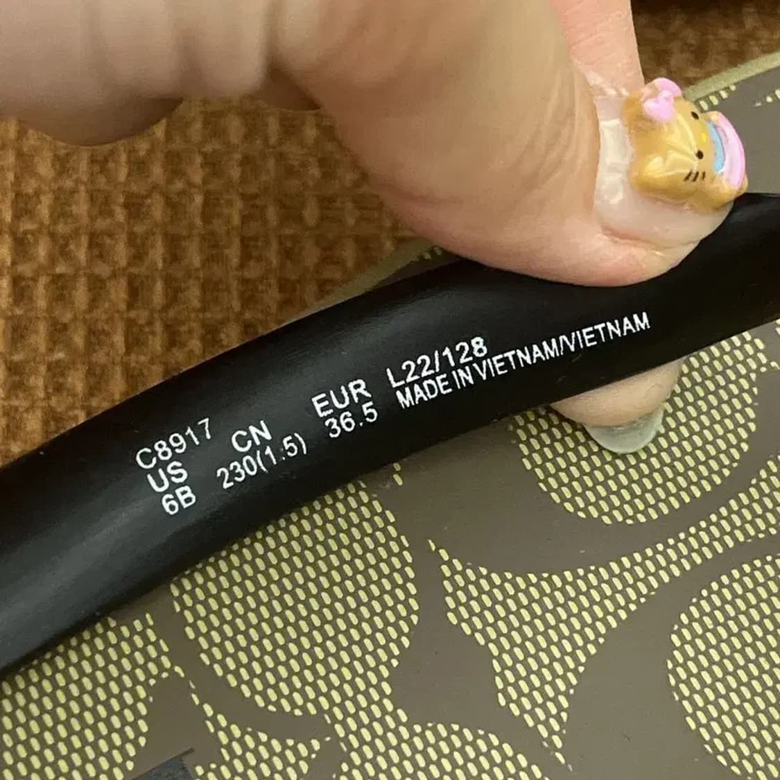 코치 플립플랍 쪼리 슬리퍼 230 G06450 상품이미지5