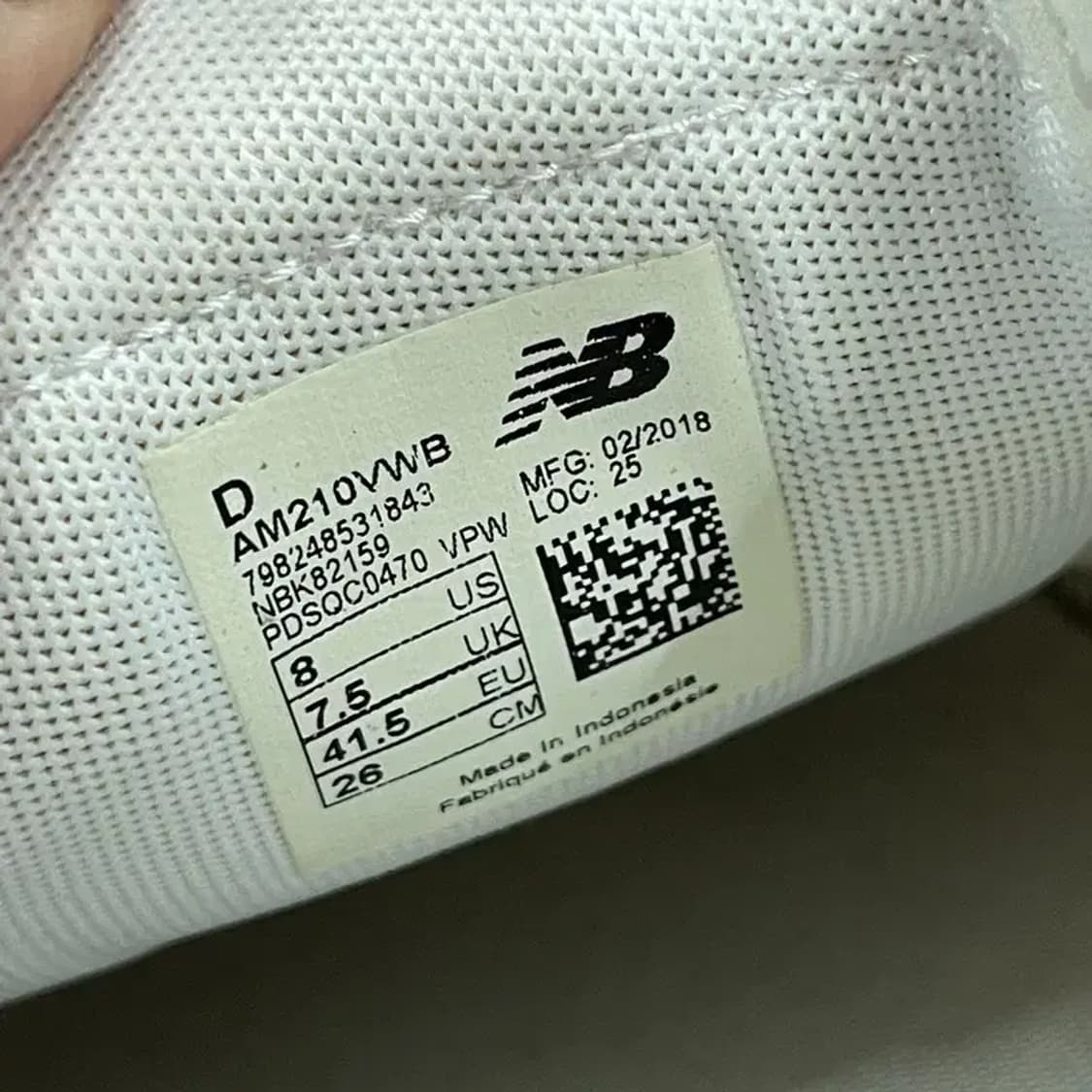 뉴발란스 210 스니커즈 운동화 260 G06560 상품이미지5