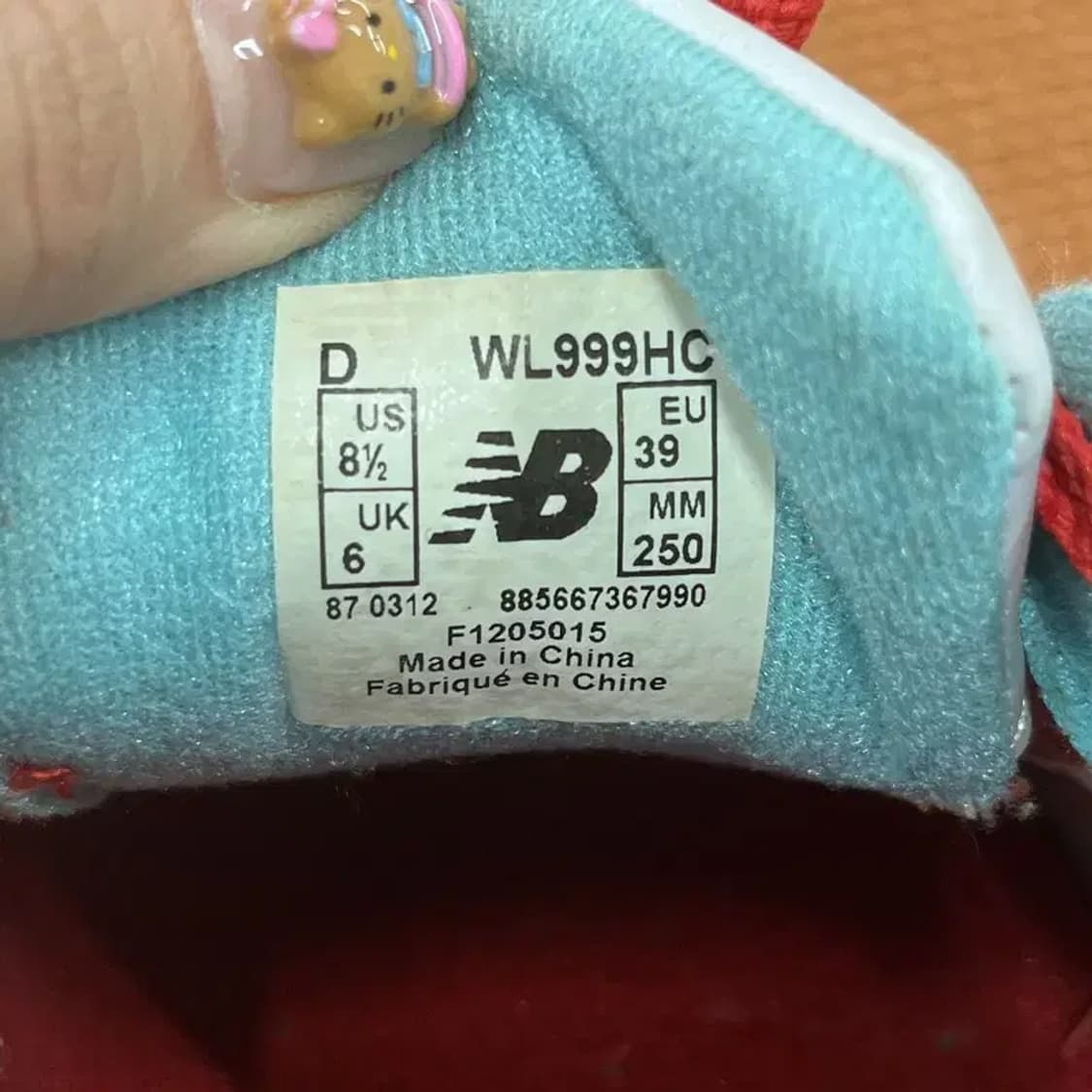 뉴발란스 999 스니커즈 운동화 250 G06651 상품이미지5