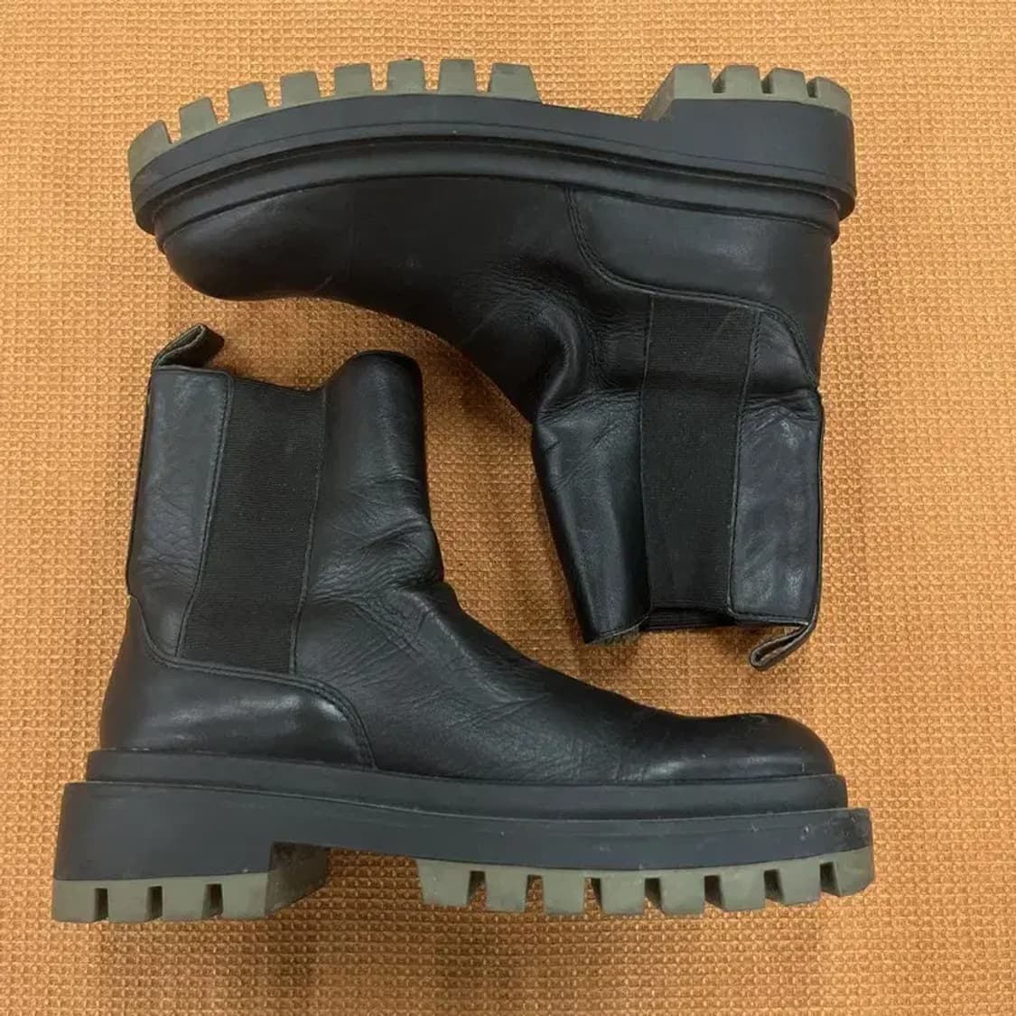 자라 ZARA 빈티지 여성 첼시 부츠 245 G06674 상품이미지3