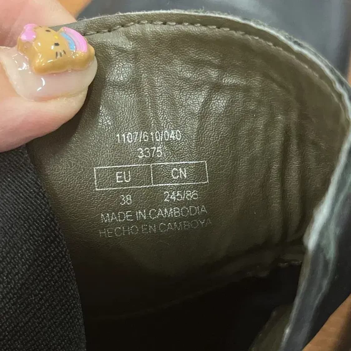 자라 ZARA 빈티지 여성 첼시 부츠 245 G06674 상품이미지5