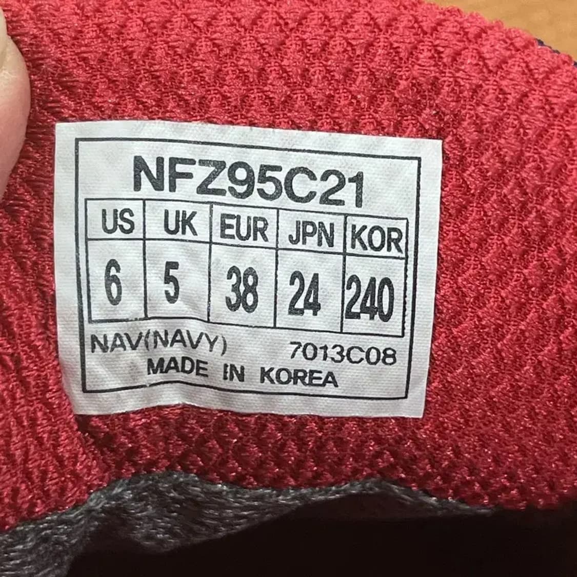 노스페이스 고어텍스 하이킹화 등산화 240 G06684 상품이미지5