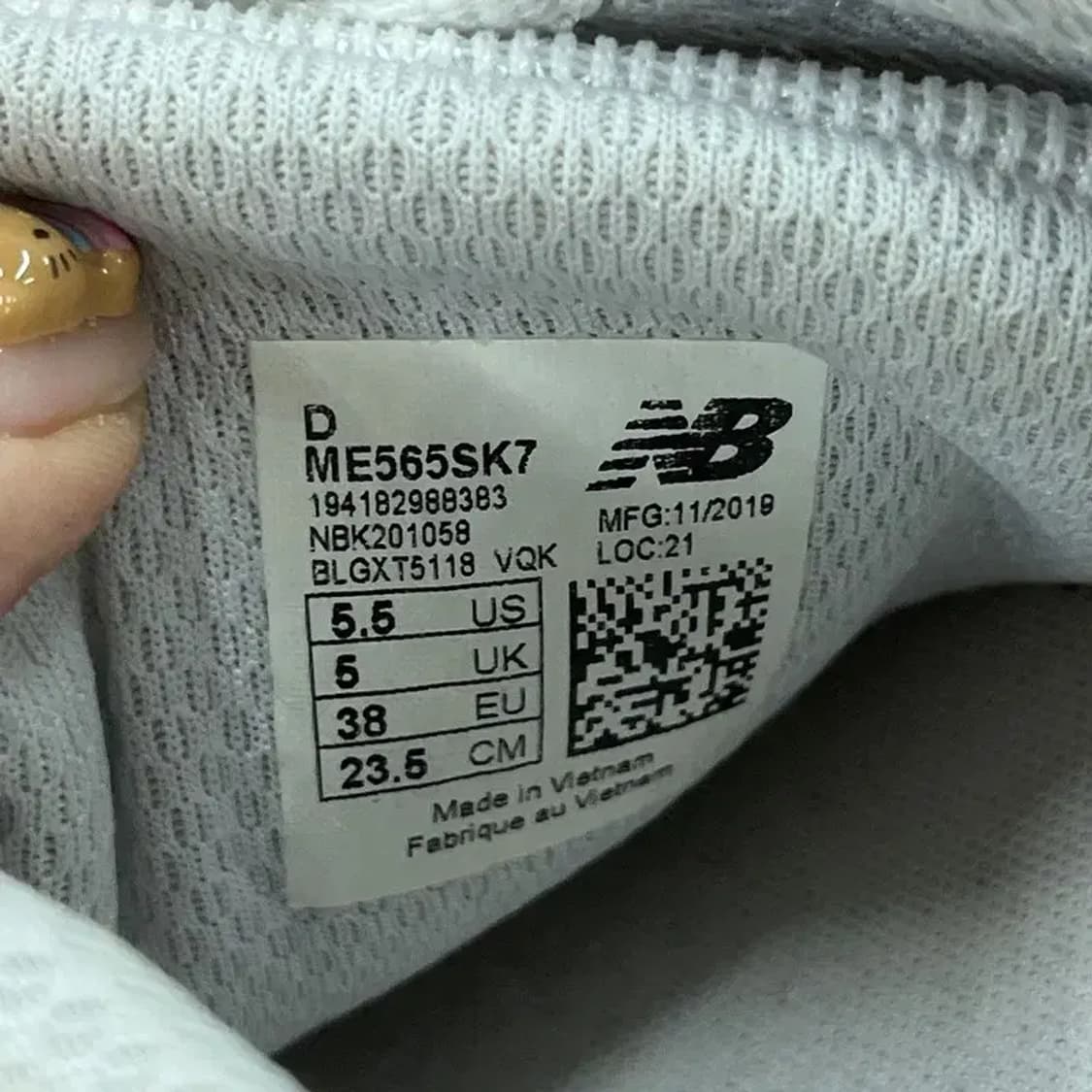 뉴발란스 565 스니커즈 운동화 235 G06701 상품이미지5