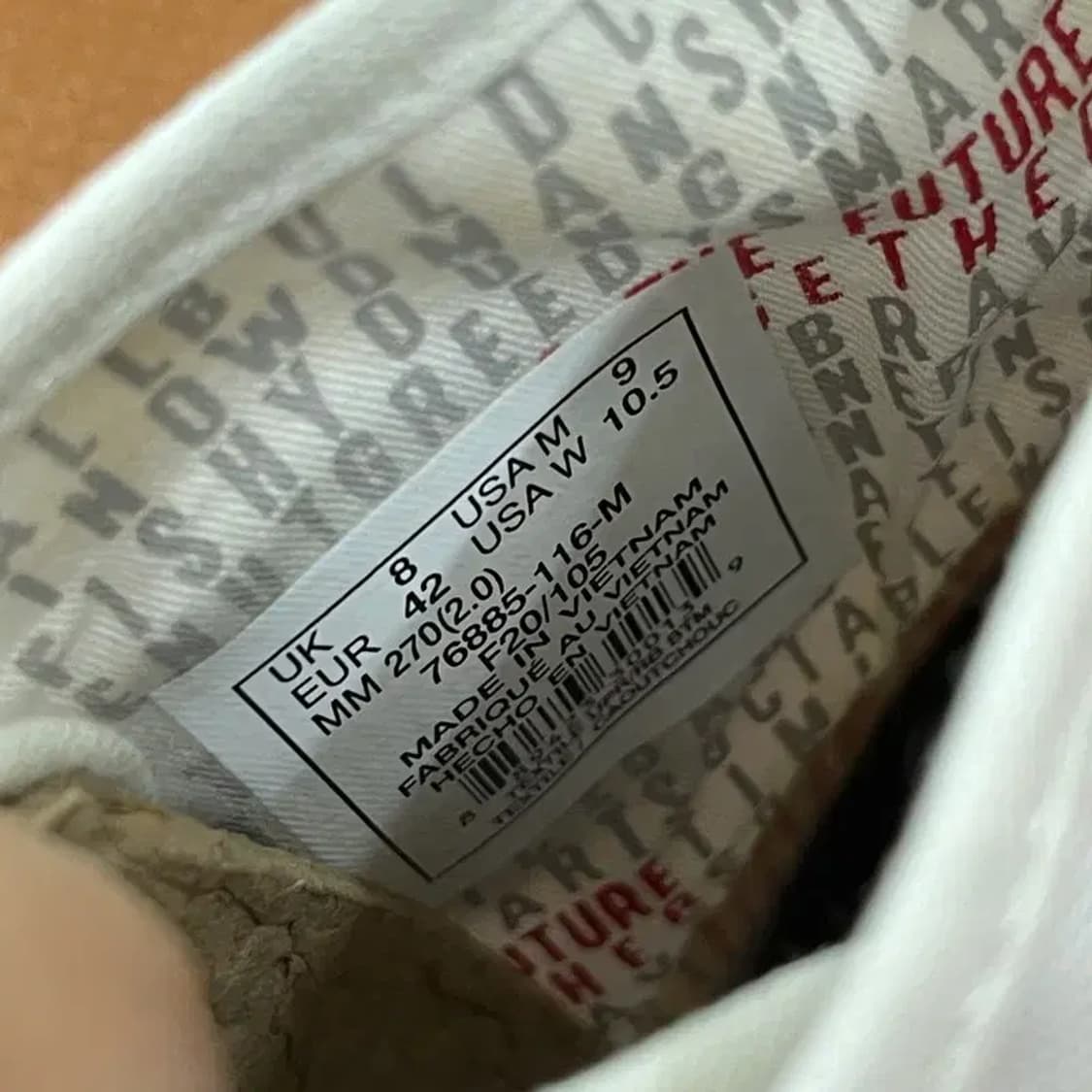 팔라디움 하이탑 스니커즈 운동화 270 G06788 상품이미지6