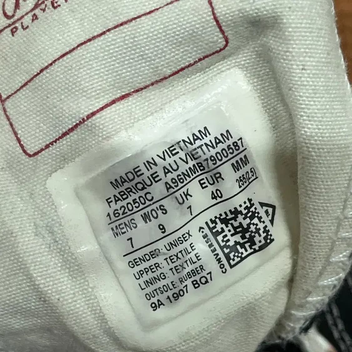 컨버스 척 70 클래식 하이 스니커즈 운동화 255 G06795 상품이미지5