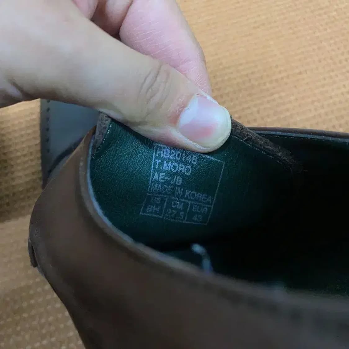 호킨스 빈티지 남성 정장구두 로퍼 275 G06943 상품이미지6