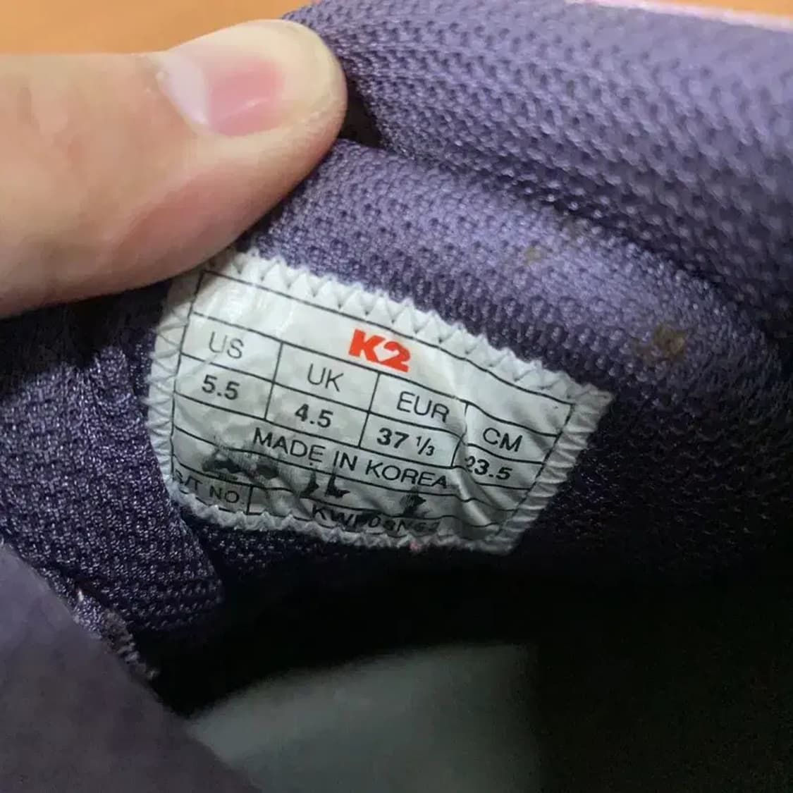 K2 안전화 등산화 235 G06952 상품이미지5
