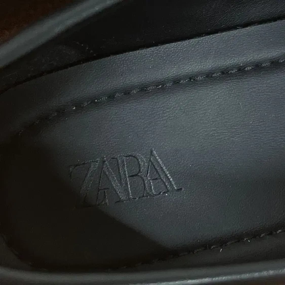 자라 ZARA 블랙 페니 로퍼 275 G07155 상품이미지5