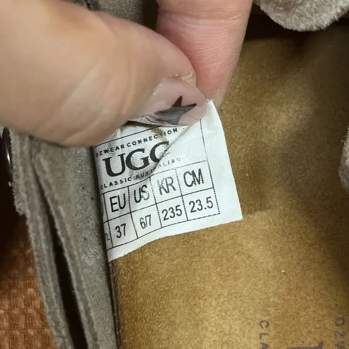 어그 보스턴 슬리퍼 235 G07163 상품이미지6