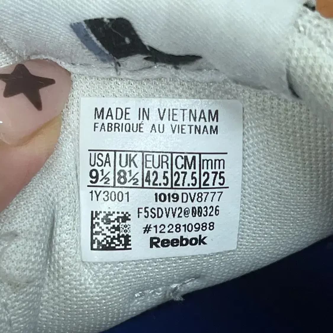 리복 로얄 런 피니쉬 스니커즈 운동화 275 G07332 상품이미지4