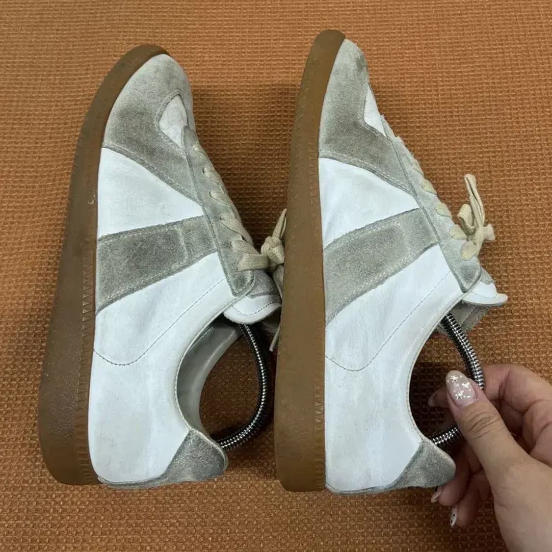 메종마르지엘라 독일군 빈티지 스니커즈 운동화 40 G07418 상품이미지7