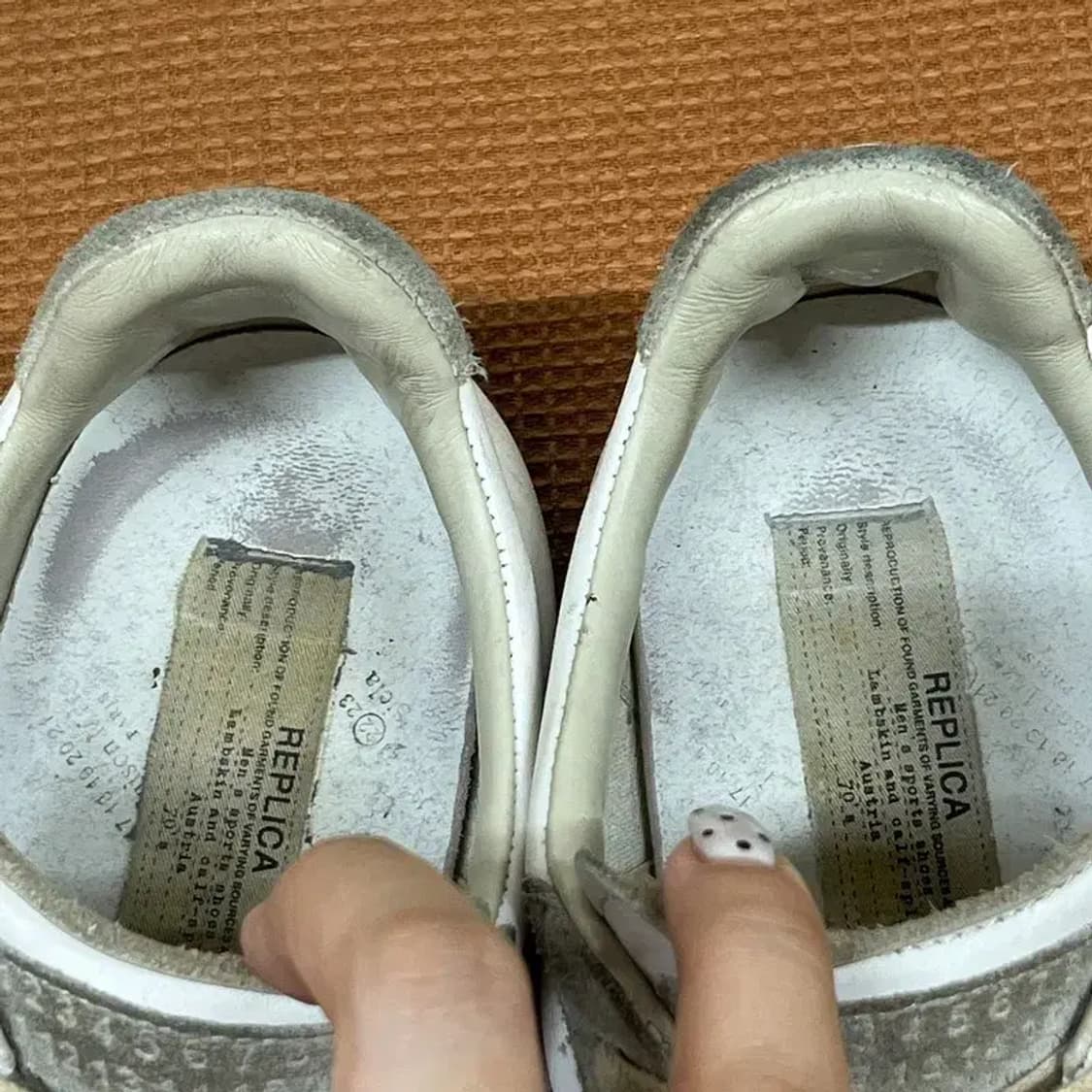 메종마르지엘라 독일군 빈티지 스니커즈 운동화 40 G07418 상품이미지8