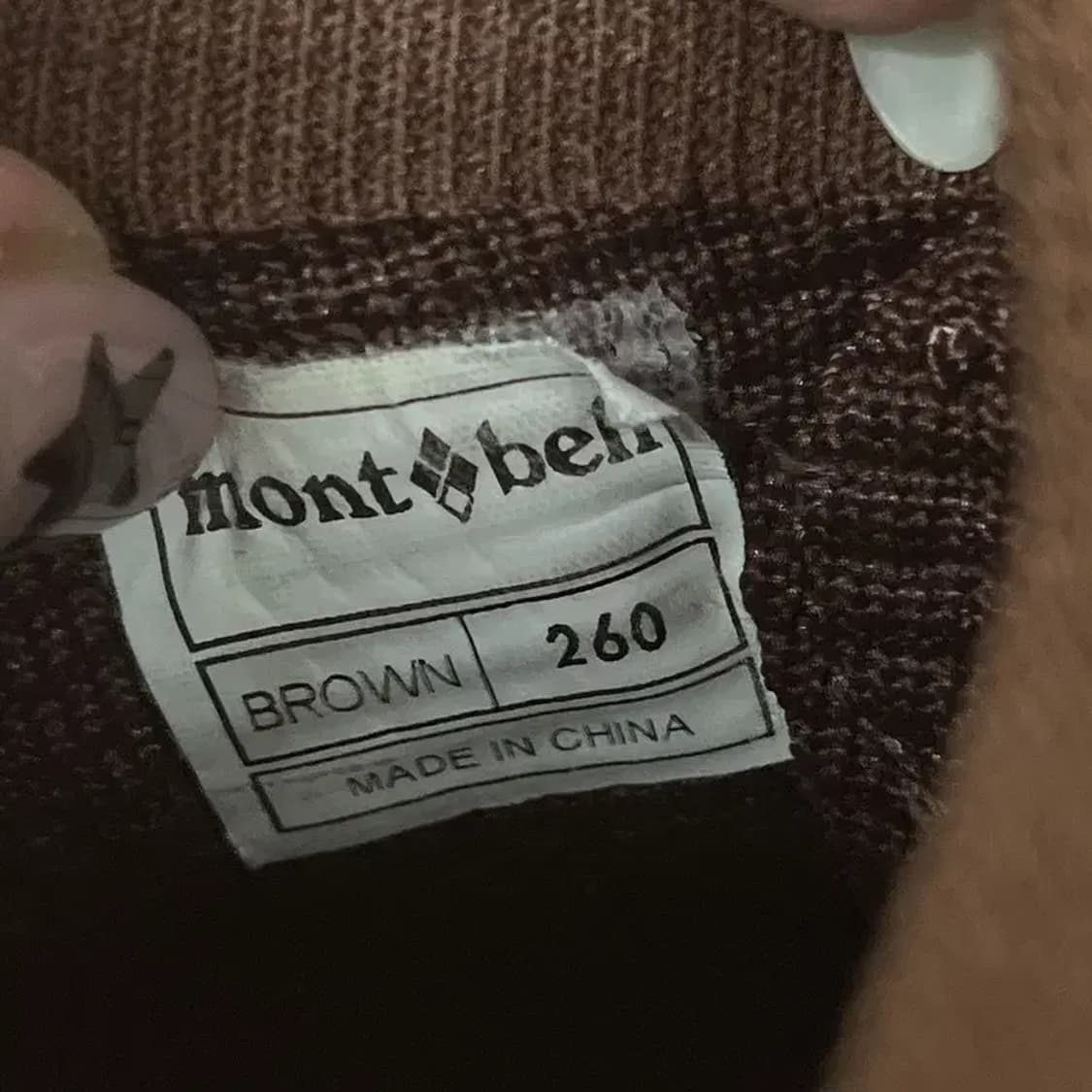 몽벨 트레킹 등산화 260 G07510 상품이미지5