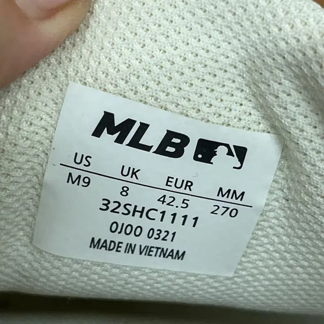 MLB 빅볼청키 A 뉴욕양키스 스니커즈 운동화 270 G07591 상품이미지5
