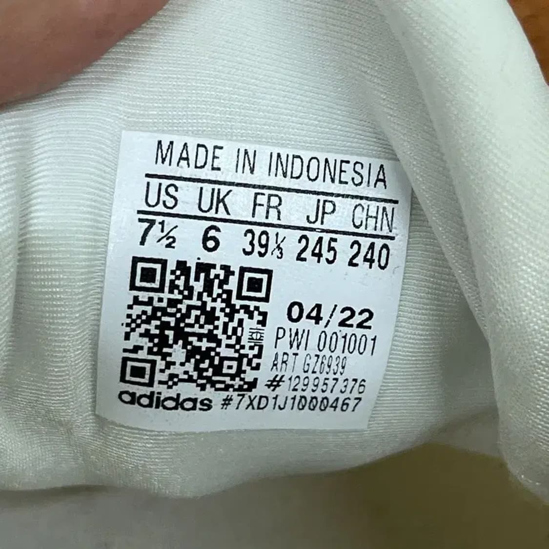 아디다스 슈퍼노바 2 런닝화 운동화 245 G07800 상품이미지5