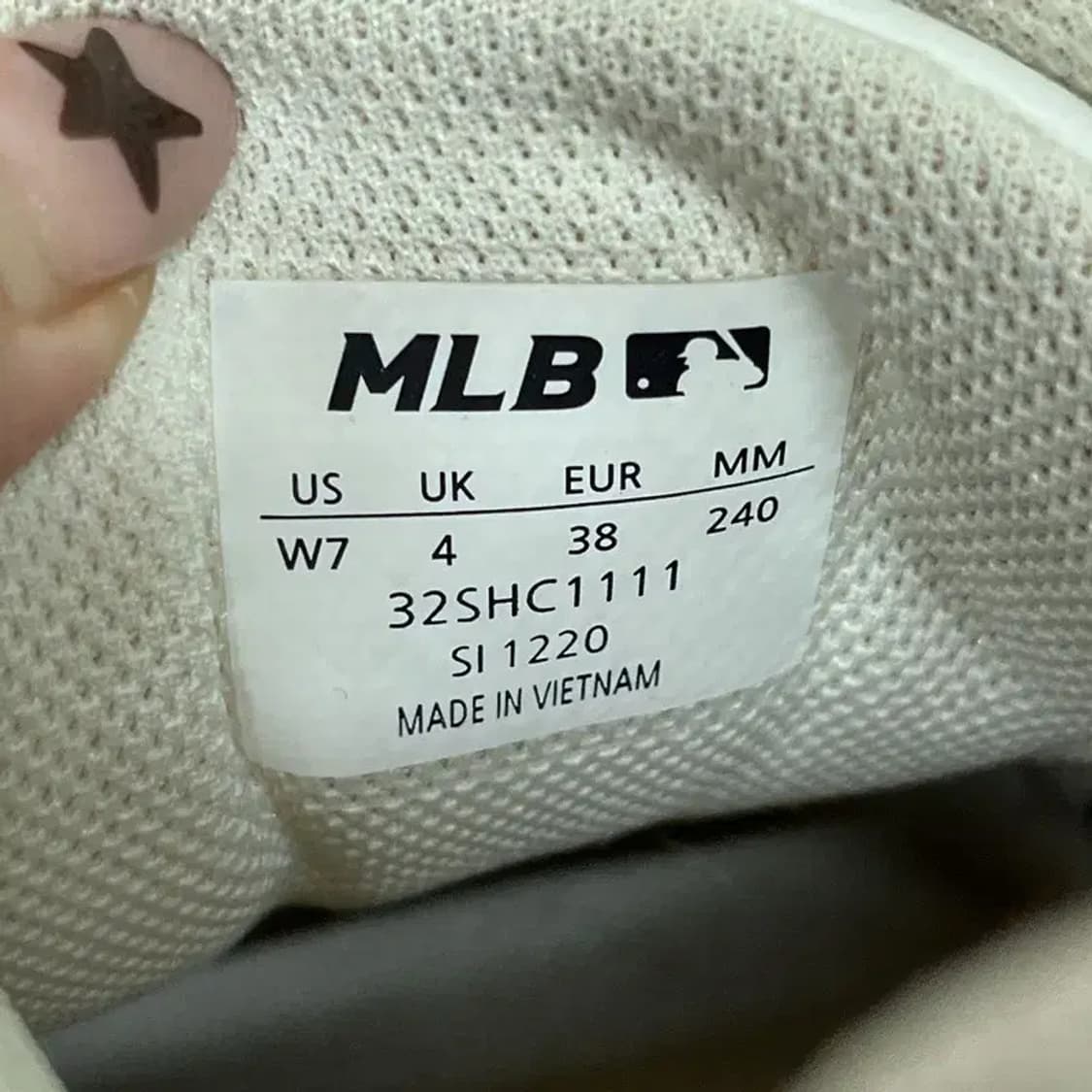 MLB 빅볼청키 A 뉴욕양키스 운동화 240 G07864 상품이미지5