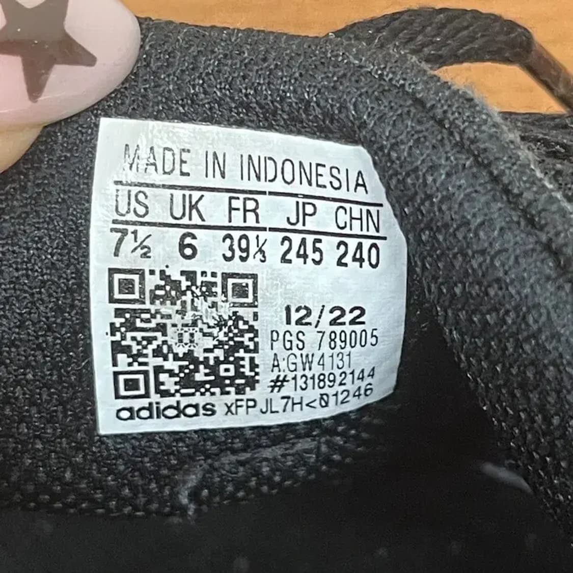 아디다스 갤럭시 6 런닝화 운동화 245 G08042 상품이미지5
