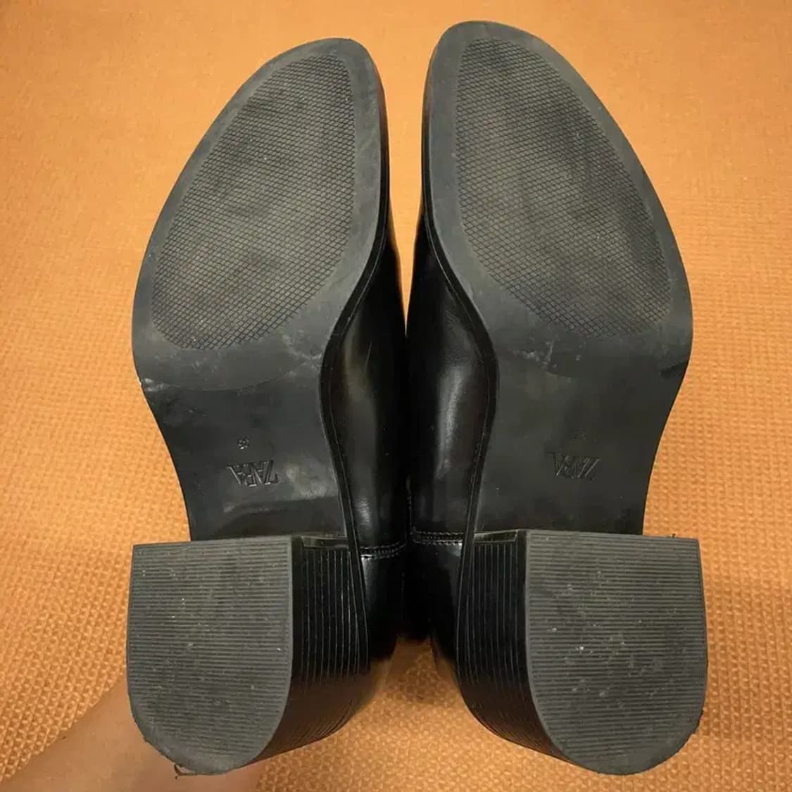 자라 ZARA 블랙 첼시 부츠 230 G08283 상품이미지4