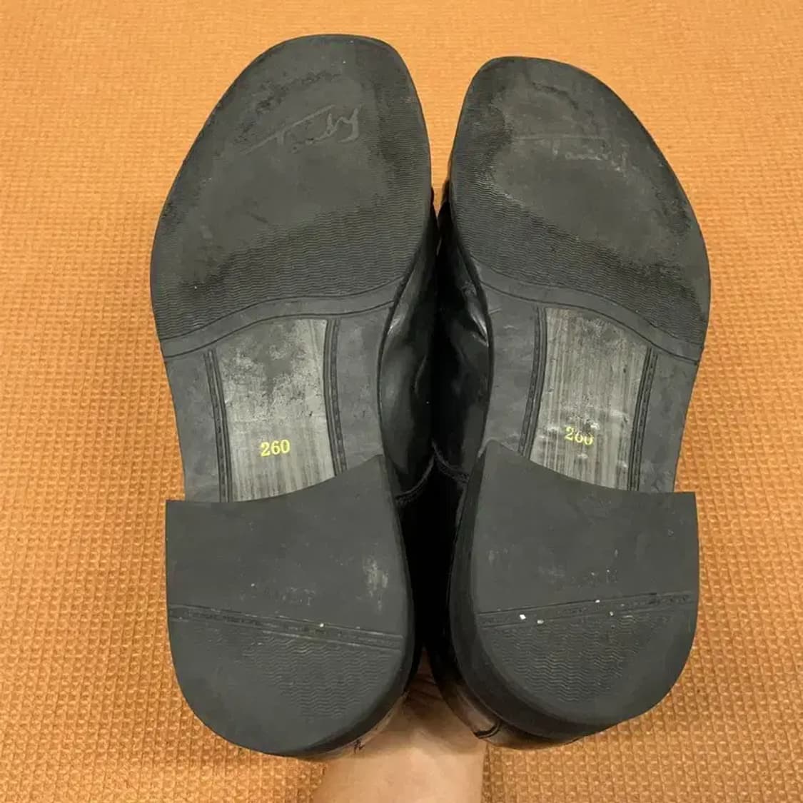 탠디 블랙 가죽 로퍼 남자 정장 구두 신발 260 G08392 상품이미지4