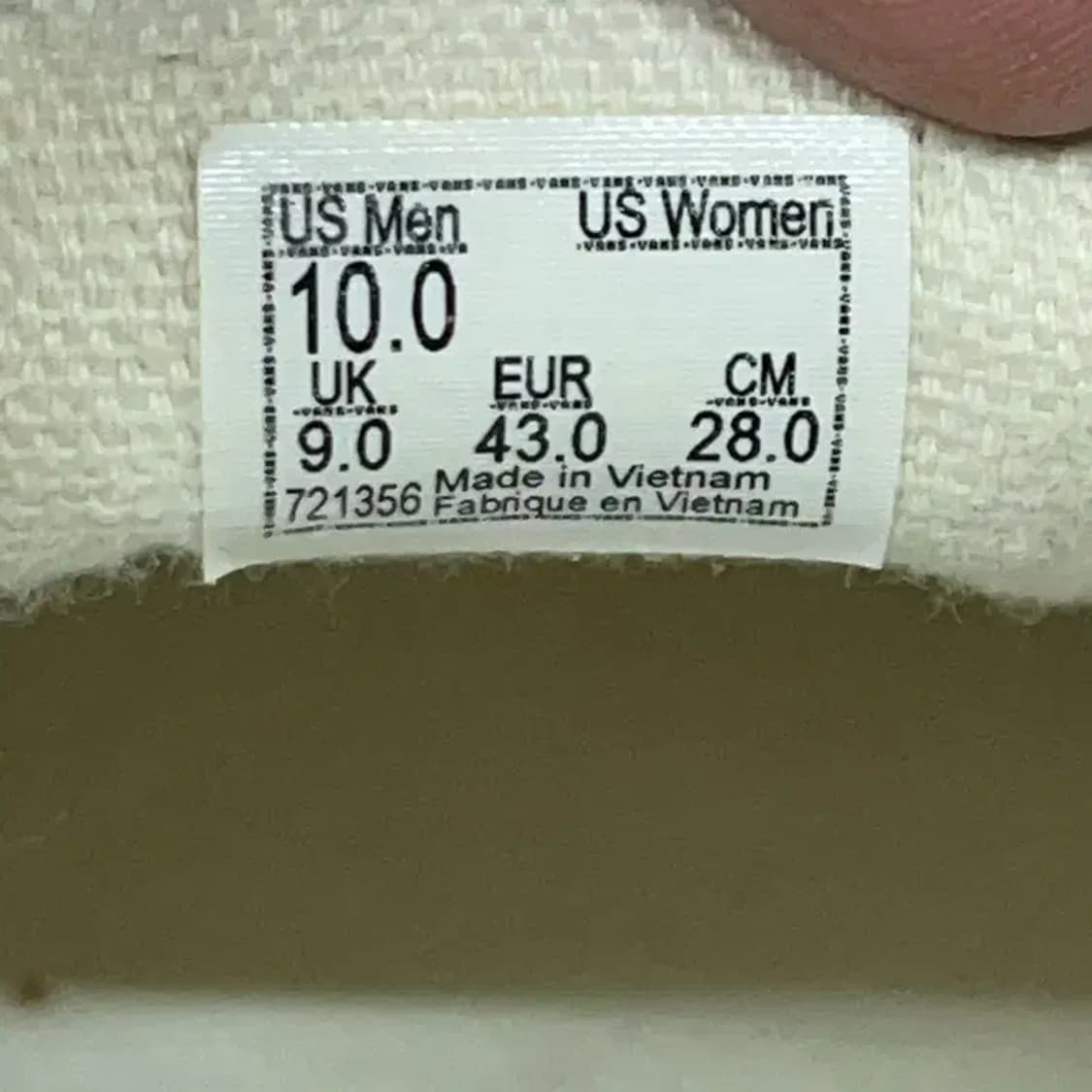 반스 체커보드 슬립온 스니커즈 280 G08561 상품이미지5