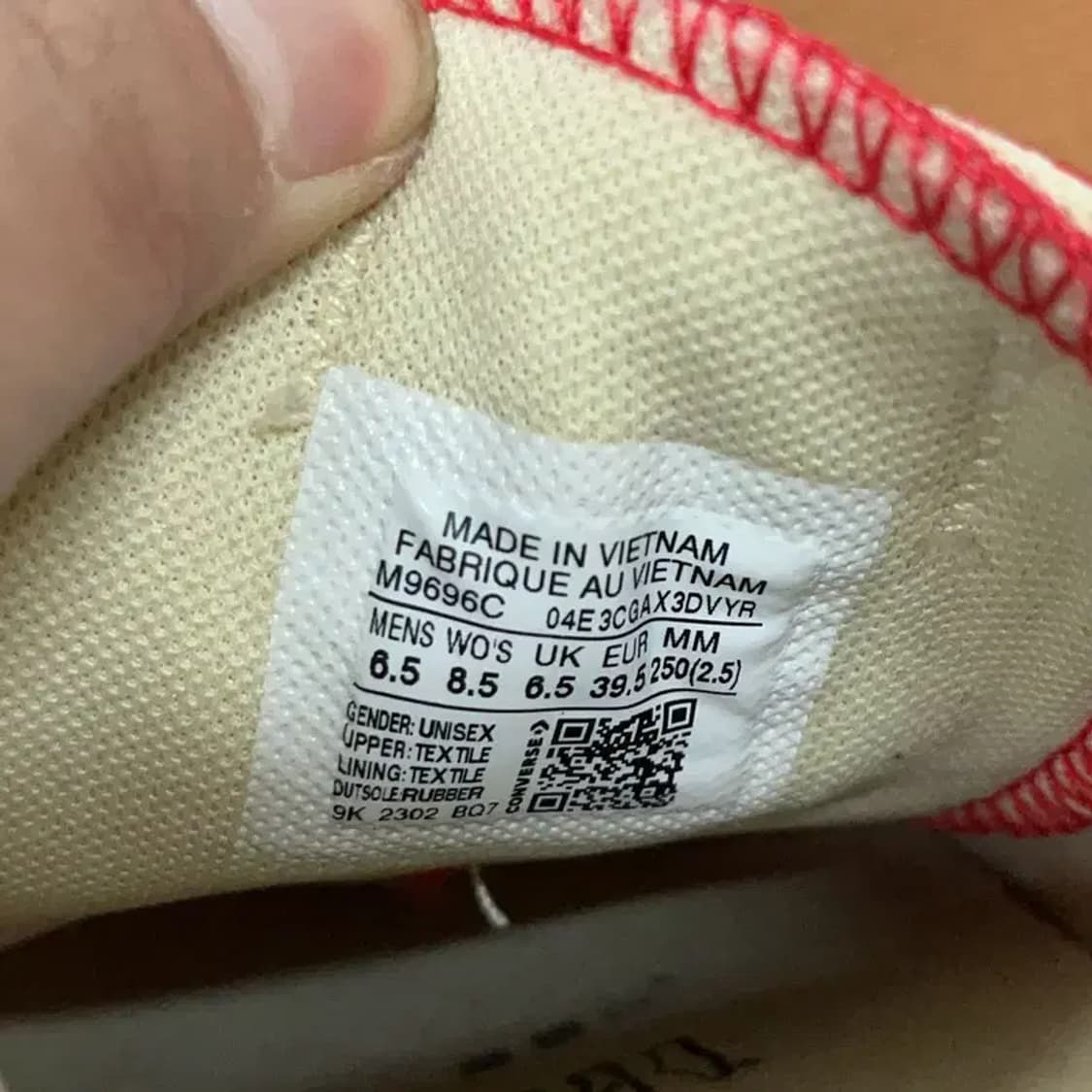 컨버스 척테일러 올스타 스니커즈 운동화 250 G08756 상품이미지5