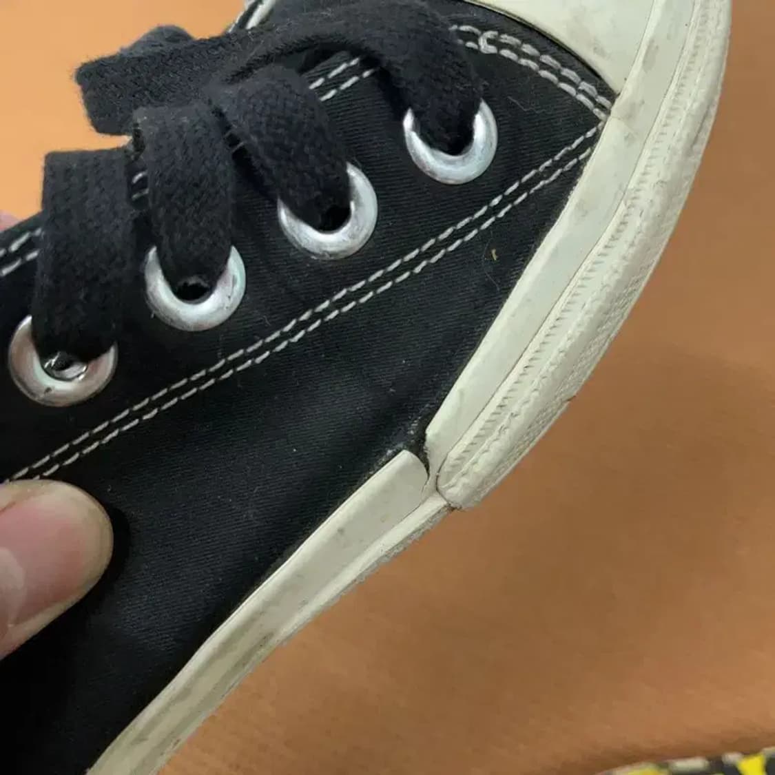 버버리 개버딘 캔버스 스니커즈 운동화 42 G08757 상품이미지7