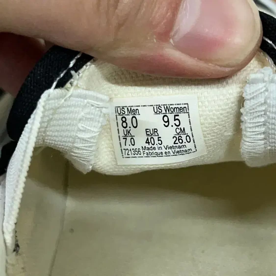 반스 올드스쿨 체커보드 슬립온 260 G08760 상품이미지5