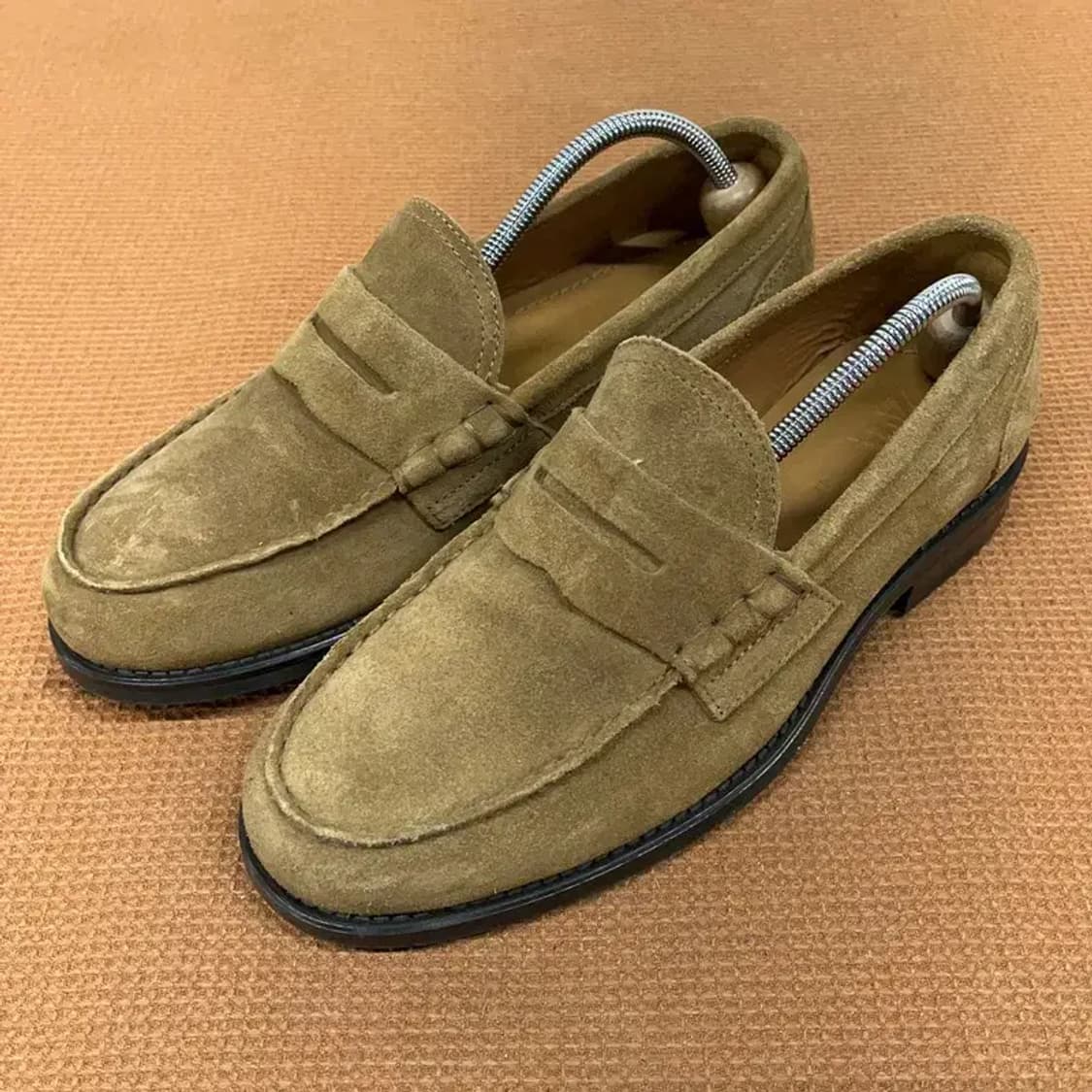 자라 ZARA 스웨이드 페니 로퍼 265 G08795 상품이미지1