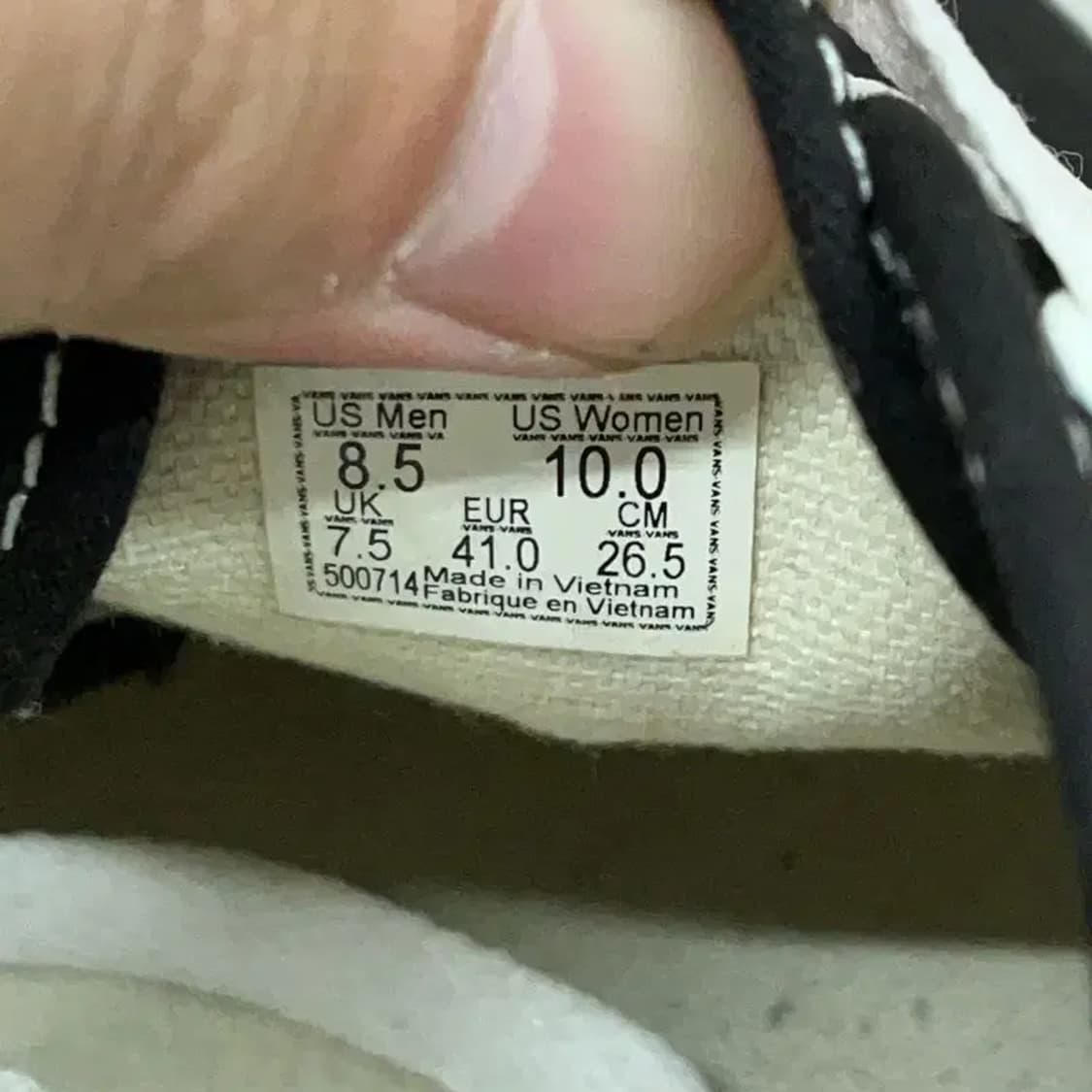 반스 올드스쿨 스니커즈 운동화 265 G08807 상품이미지5