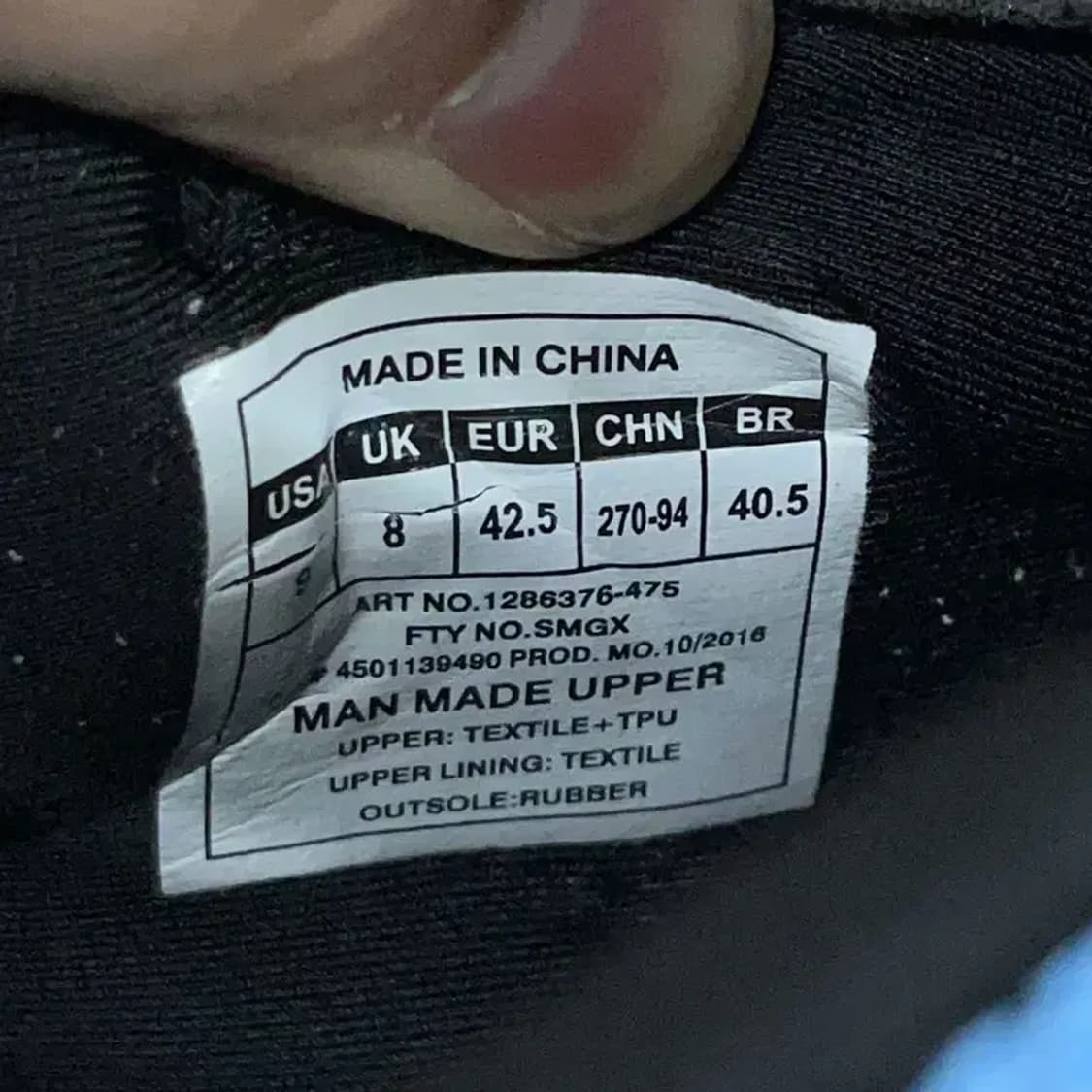 언더아머 커리 3 로우 농구화 운동화 UK8 G08810 상품이미지5