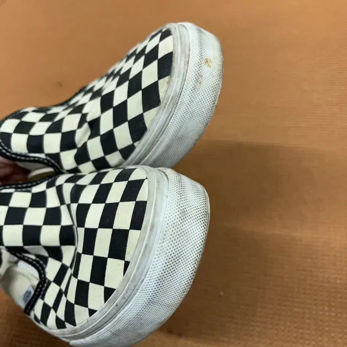 반스 체커보드 뮬 스니커즈 240 G08812 상품이미지6