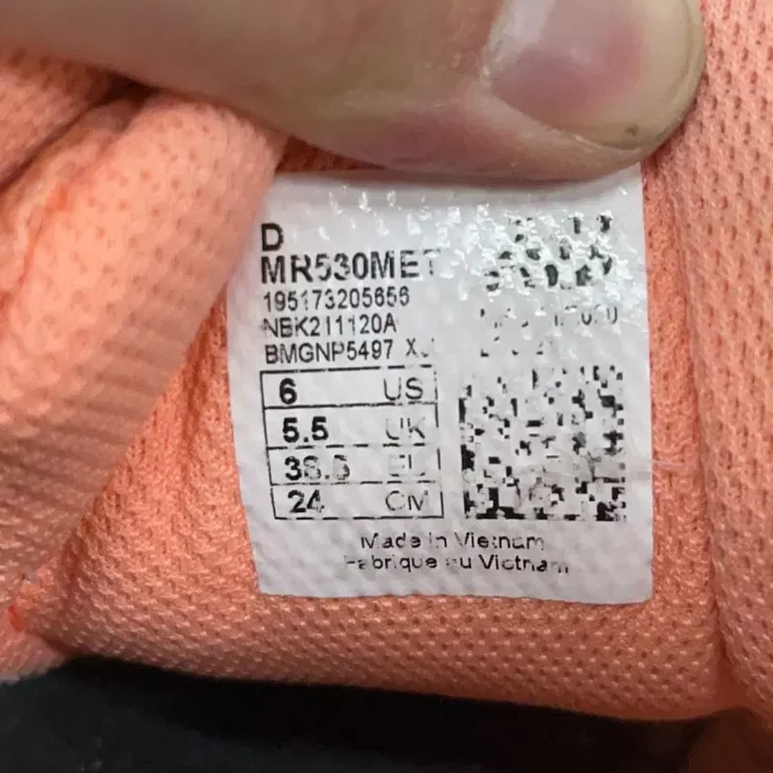 뉴발란스 MR530 스니커즈 운동화 240 G08815 상품이미지5