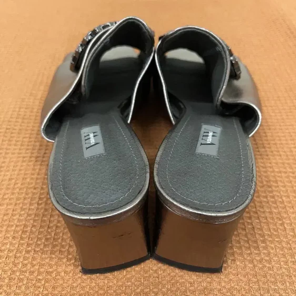 베라왕 실버 큐빅 슬리퍼 245 G08826 상품이미지2